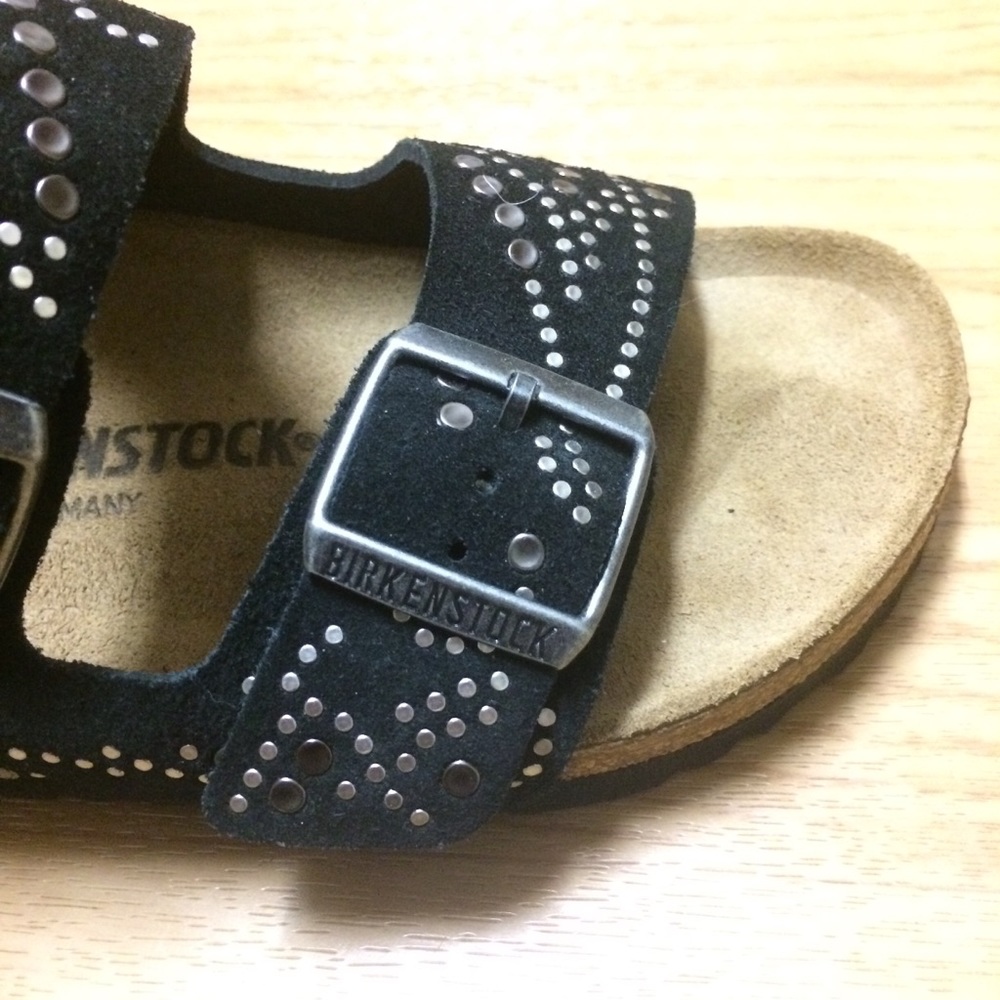 Birkenstock Arizona Suede Rivets